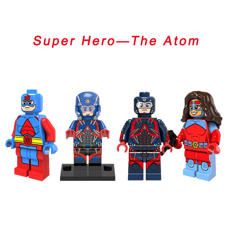 Atom/queen Atomia Super Heroes Justice Общество Америки Звездные войны Лига Справедливости строительные блоки игрушки для детей