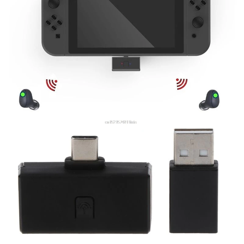 Беспроводной Bluetooth Аудио гарнитура получить адаптер для Nintendo переключатель NS PS4