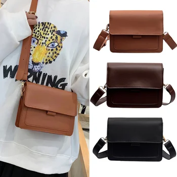 

Women Mini Retro Style Crossbody Bag Classic Lady PU Leather Shoulder Bags New