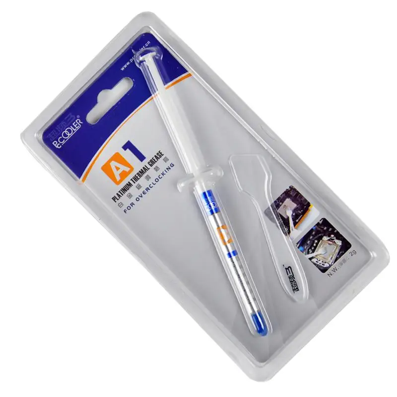 PcCooler A1 Cooling Overlocking Containing 25% silver thermal grease >7.5W/m-k for CPU GPU Processor thermal paste pad MX-4 MX-2