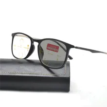 Классические квадратные прогрессивные модные очки для чтения мужские и женские цветные многофокусные выпускные очки с коробкой FML