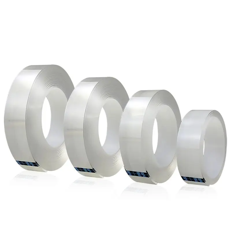 Reusable Transparent Double-sided Tape Can Washed Acrylic Fixing Tape Nano tape No Trace Magic Car Double-sided Tape