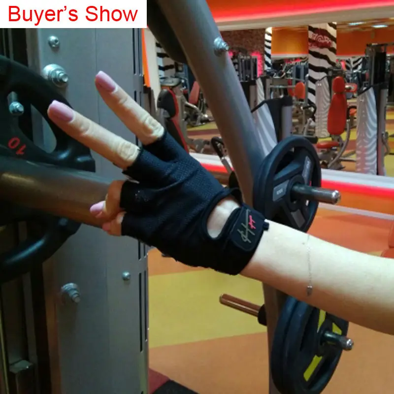 Half Finger Body Building Fitness Gym Gloves Crossfit Weight Lifting Gloves For women Men Bike Cycling Gloves Barbell Dumbbell