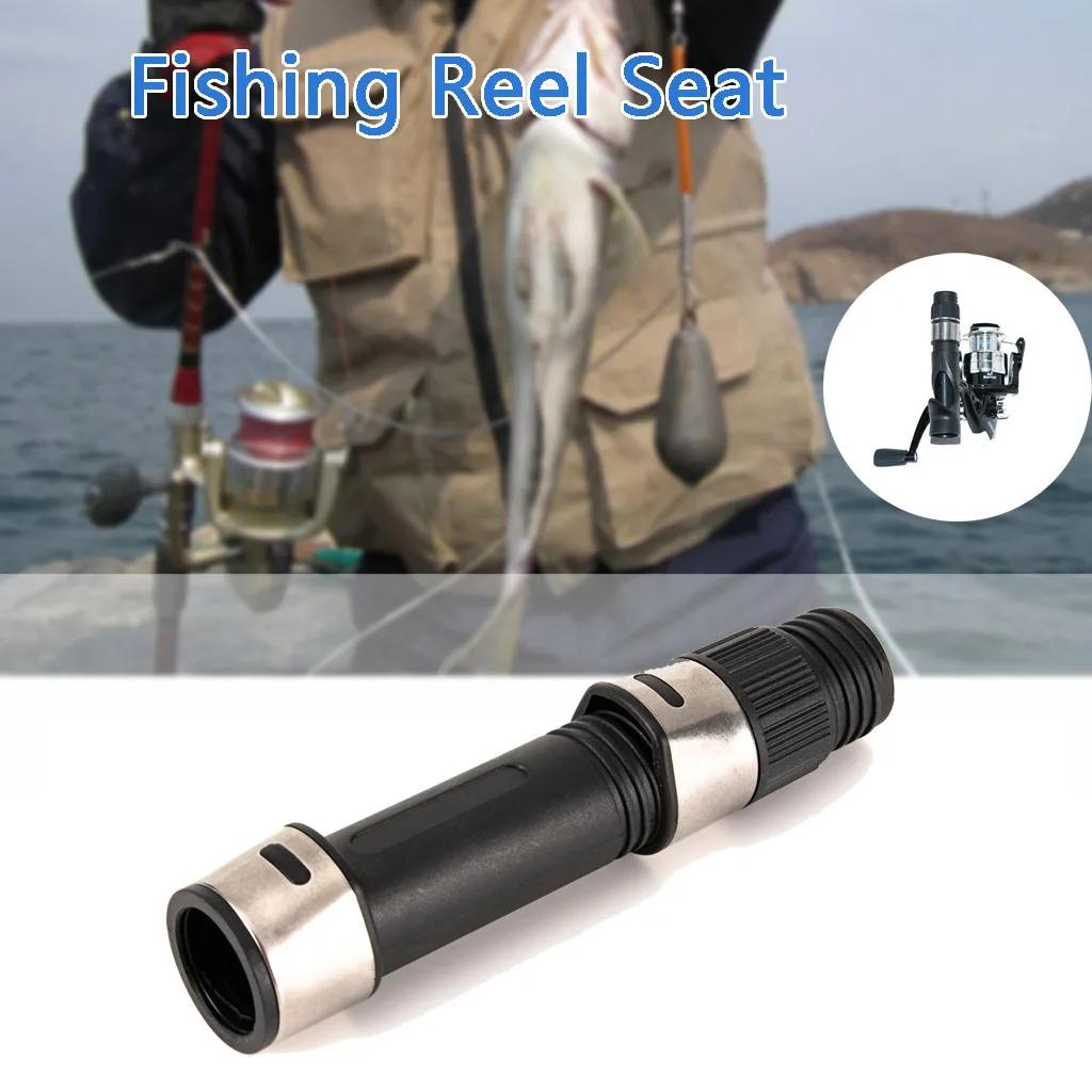 

Fly Fishing Reel Seat Spinning Wheel Rod Mount Clip Casting Fish Accessory Tools Plastic Aluminum Casting Fly Fishing 3.0#