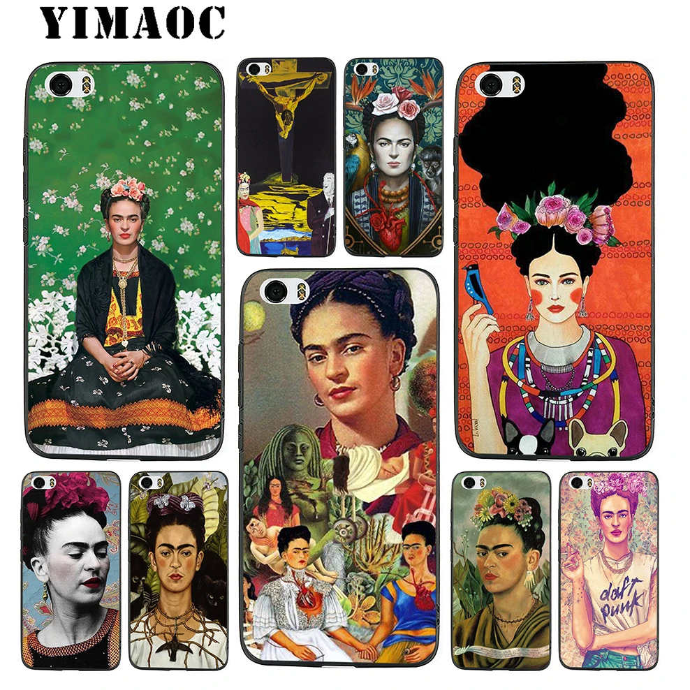 YIMAOC Frida Kahlo art Soft Silicone Case for Xiaomi Redmi Note Mi 8 6 A1 A2
