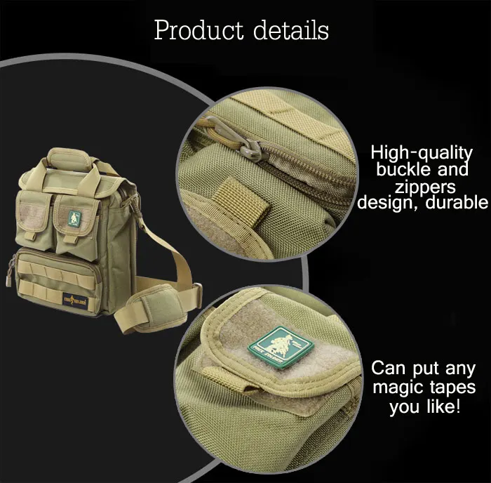 Free Soldier Outdoor Hiking Camping Cordura Single-shoulder Bag