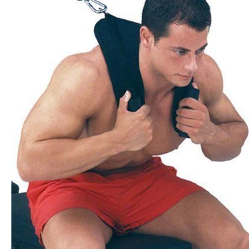 

Men Ab Exercise Pulling Harness Shoulder Strap Belt Fitness Abdominal Crunch Straps Nylon Barbell Gym Equipment Accessories