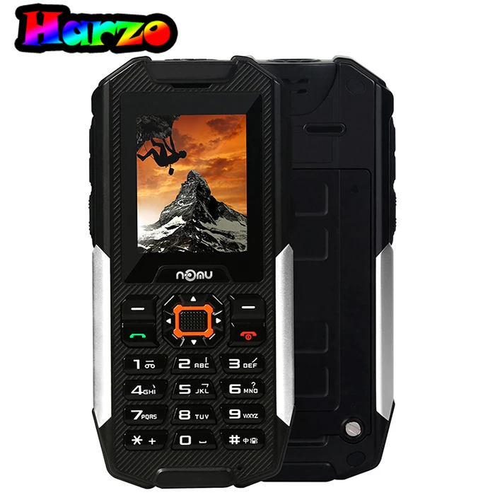 NOMU T10 MTK6261A 2800 мАч 2 0 дюймовый экран 3 камера Bluetooth IP68 водонепроницаемый