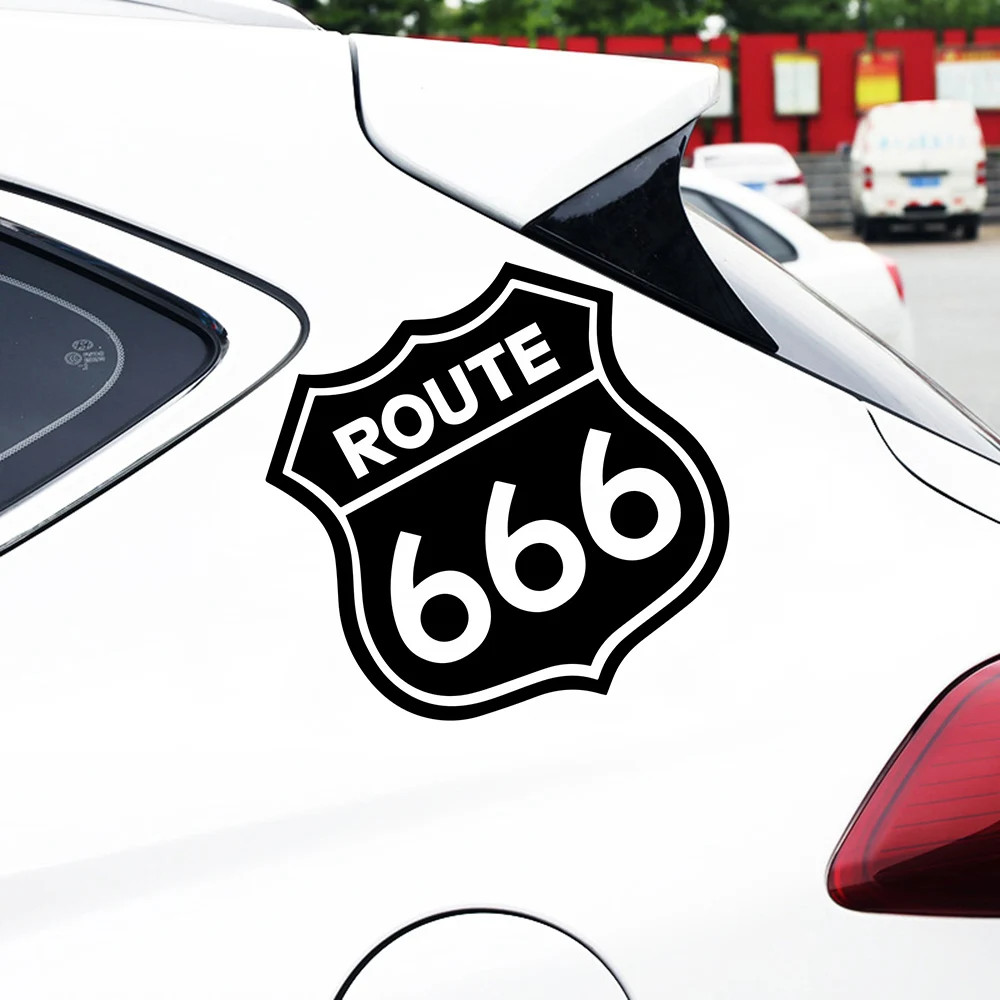 Стайлинг автомобиля стикерами ROUTE 666 Originalit наклейки на автомобильные бамперы и наклейка для автомобиля украшения двери тела виниловые наклейки на окна стикер s