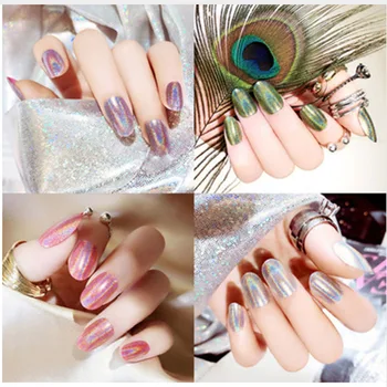 

Shine Light false nails 24pcs Hot sell fashion Long section candy false nails decoration Tips Accessory Diy Nail Art dfdf