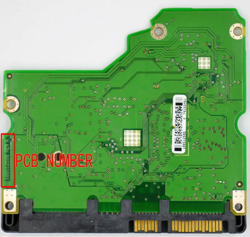 HDD PCB Logic Printed Circuit Board 100512588 for Seagate 3.5 SATA Hard Drive Repair Data Recovery ST32000542as ST31000525SV | Компьютеры