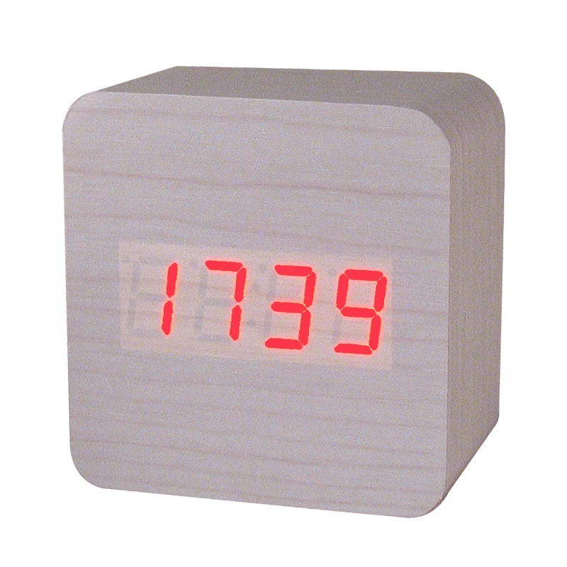 NEW-Retro-LED-display-Alarm-Clock-electronic-desktop-Digital-table-clocks-despertador-Temperature-Sounds-Control-wooden