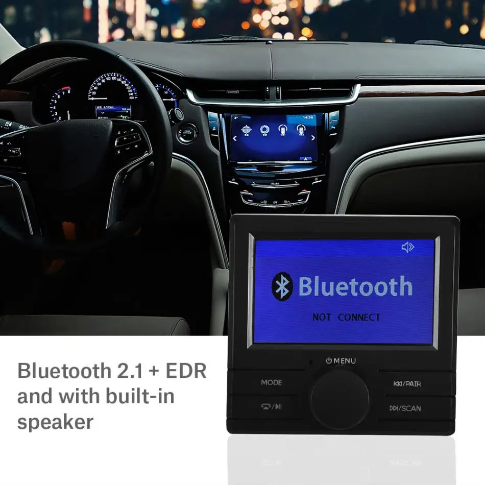 Автомобильный комплект Bluetooth цифровое радио DAB+ аудио приемник fm-передатчик TFT дисплей с антенной радио