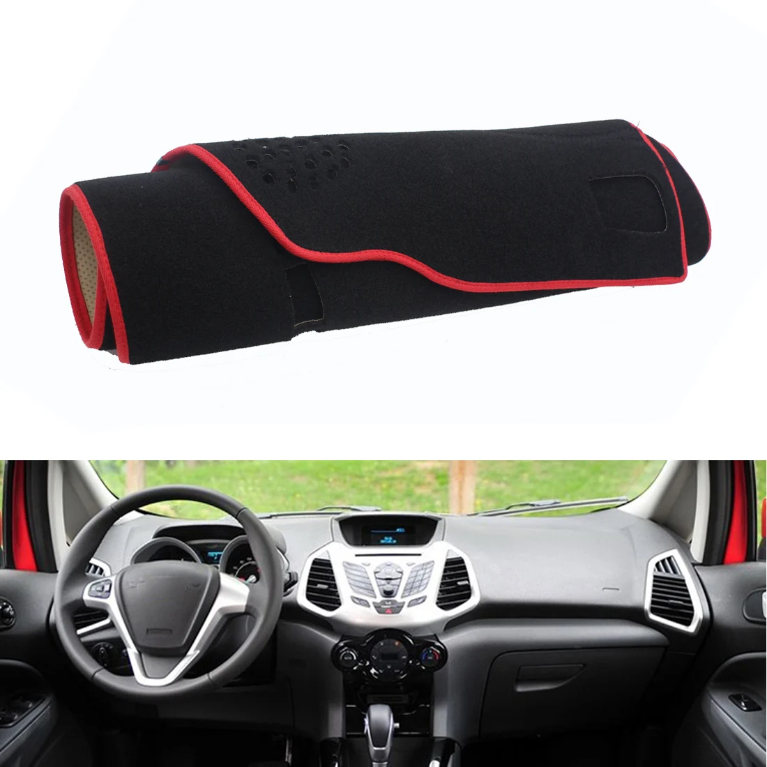 Fit For Ford for Ecosport 2013 Car Dashboard Avoid Light Pad Instrument