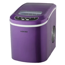 Бытовой Автоматический Малый генератор льда 15 кг/24 ч Портативный пуля круглый шар Ледогенератор микрокомпьютер управления DIY Лед для напитков делая