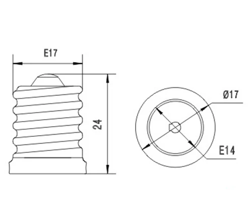 Z1024 E17-E14 Adapter (2)
