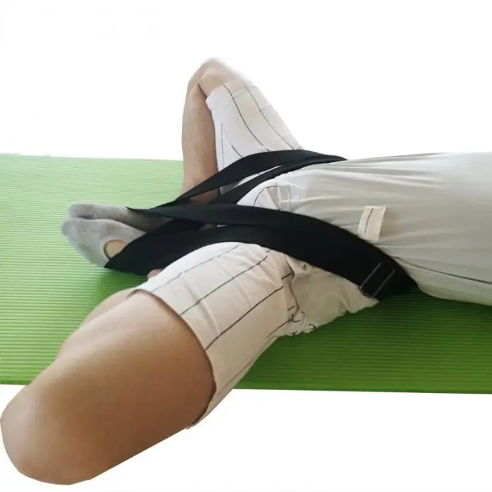 New Meditation Yoga Seat Belt Healthy Posture Support Strap for Lotus Asana Position LMH66