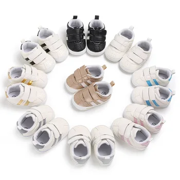 

Infant newborn baby baby casual girl boy soft walking leisure flat sports shoes
