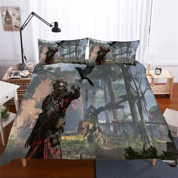 

HELENGILI 3D Bedding Set APEX Print Duvet Cover Set Bedcloth with Pillowcase Bed Set Home Textiles #APEX-07
