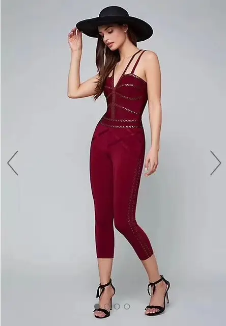 maroon spaghetti strap top
