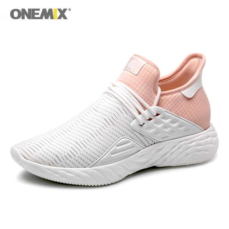 

Onemix Women Running Shoes for pink Mesh boots Breathable Designer Men Jogging Sneakers Outdoor Sport Walking Trainers