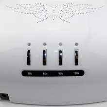 Подлинная HD 60 Вт CCFL СВЕТОДИОДНЫЕ Ногтей Лампы Ногтей Гелем для всех LED и УФ-Гель Профессиональный Салон использовать