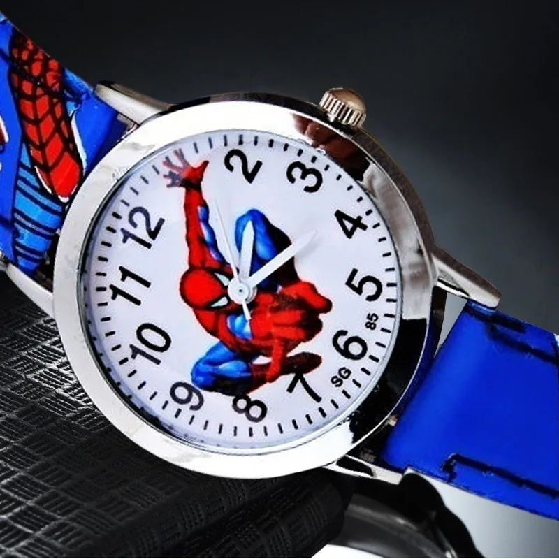 

Cartoon Spiderman Watch Child Spider Men Waterproof Kids Watches Rubber Quartz Watch Boy Gifts Children Reloj Montre Relogio