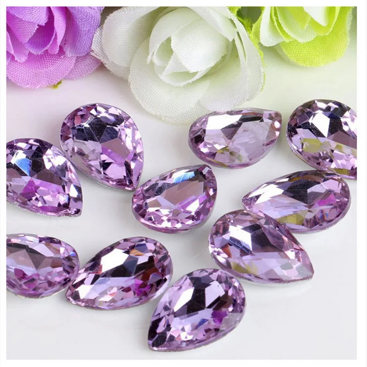 Vibrant 3D Crystal Glass Nail Art Rhinestones for Dazzling DIY Manicures