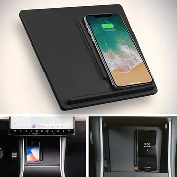 

Car Wireless Charger 10W Quick Charging Pad for Mobile Phone Auto Accessories NJ88