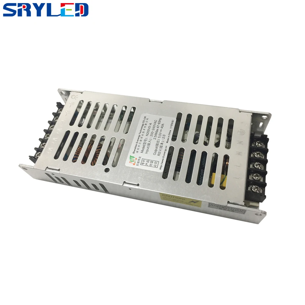 

G-energy Ultra-thin 5V-40A 200W LED Display Power Supply