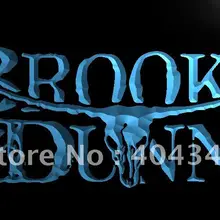 LF231-Брукс и Данн страна светодиодный знак неонового света