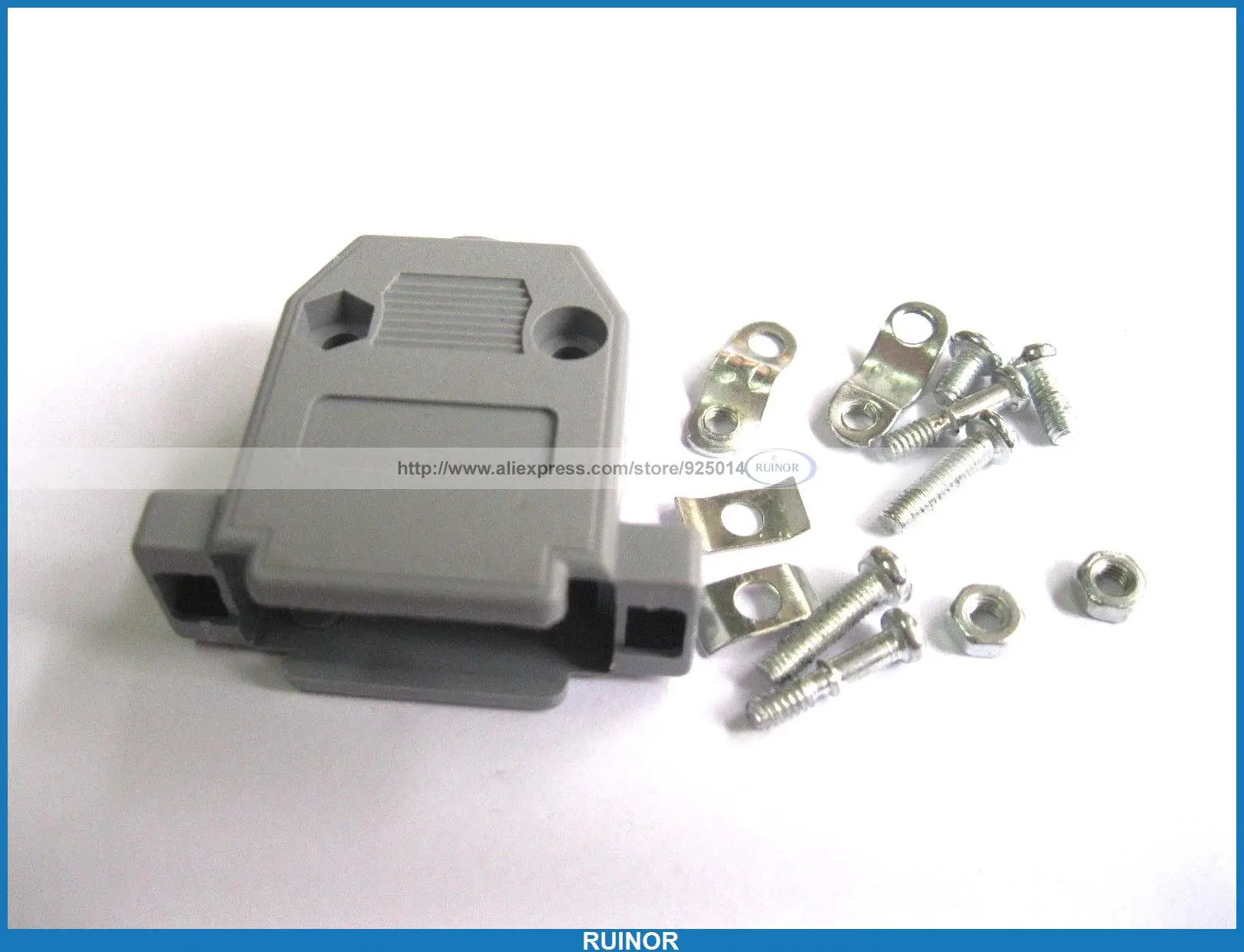 

20 Pcs D Sub Hood Cover for 15 Pin 2 Row DIP D Sub Use