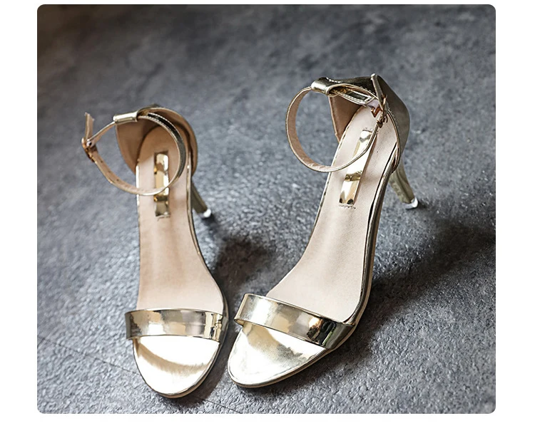 Г., модные женские босоножки женские летние туфли на высоком каблуке женские модельные туфли на тонком каблуке свадебные туфли с открытым носком, украшенные блестками, золотого и серебряного цвета, V369
