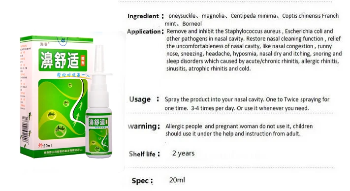 Назальные спреи хронический ринит синусит спрей