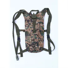 3L Portátil Mochilas Hidratación Vejiga del Agua bolsa de Asalto Camo Táctico Bicicleta Camello Bolsa de Agua Bolsa Mochila de Excursión Que Acampa