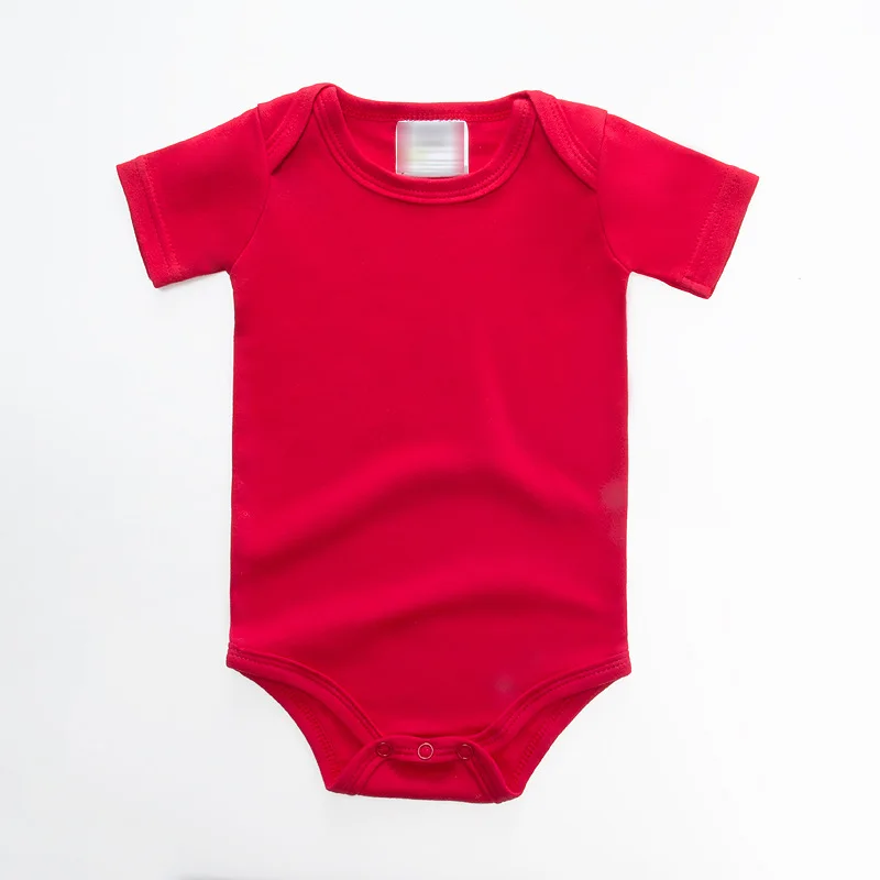 SALE Unisex Baby Rompers Short Sleeve Cottom O-Neck 0-12M Newborn Boys&Girls Roupas Top Quality Bebe Summer Clothes