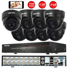 OWSOO Full CIF DVR 16CH 800TVL система безопасности камеры HDMI Сеть цифровой видеорегистратор 8 шт. инфракрасная камера Doom США