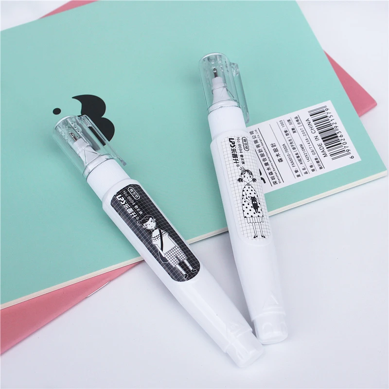 1PC Student classmate style Correction fluid Cute childhood Learning stationery Correction