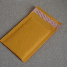 100 шт 11*15 см золотой крафт почтовый конверт с пузырчатой пленкой воздушная сумка подседельная сумка Конверты Сумки 4,3"* 5,9"