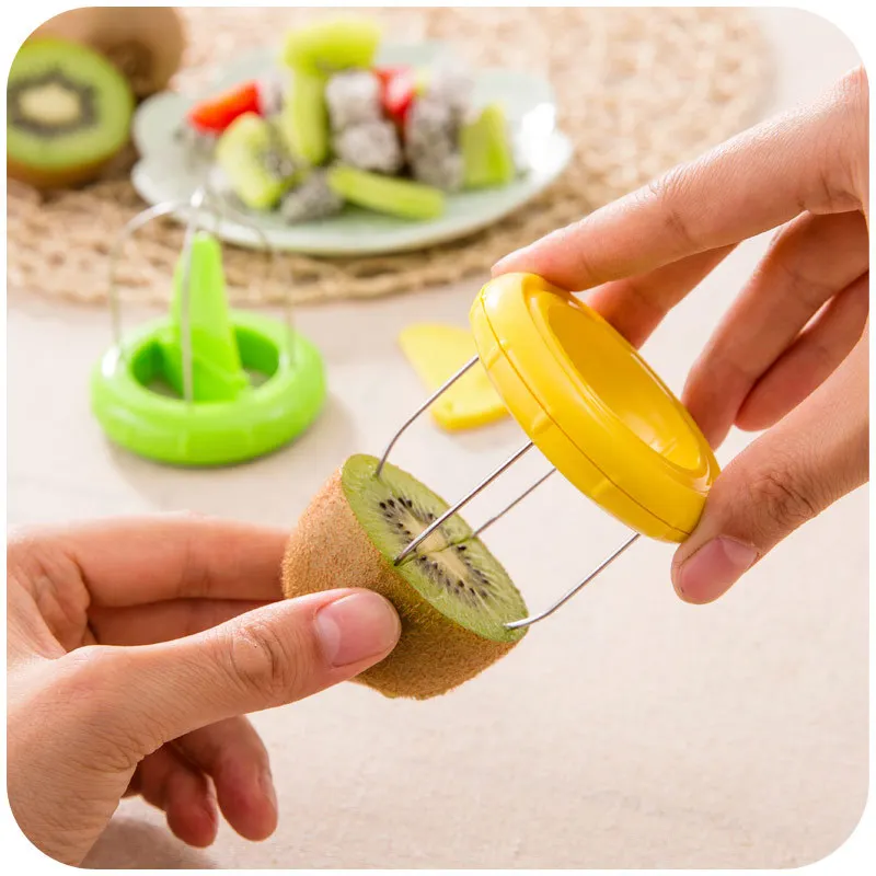 Hot Cooking Tools Kitchen Fruit Kiwi Cutter Device Cut Digging Core