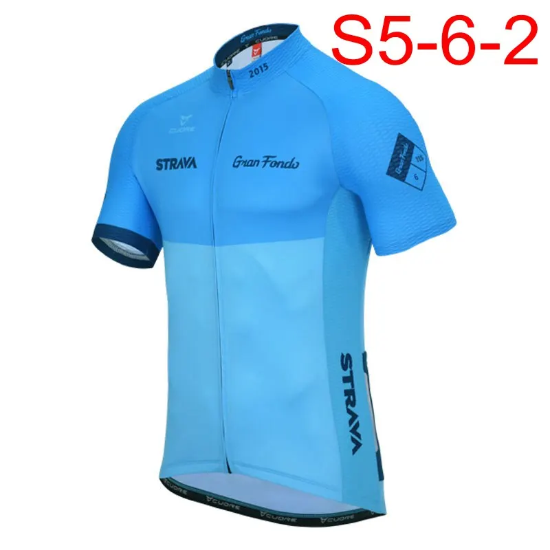 STRAVA Велоспорт Джерси Pro team Велоспорт Джерси летняя одежда дышащая быстросохнущая короткий рукав из Джерси для езды на велосипеде K121910