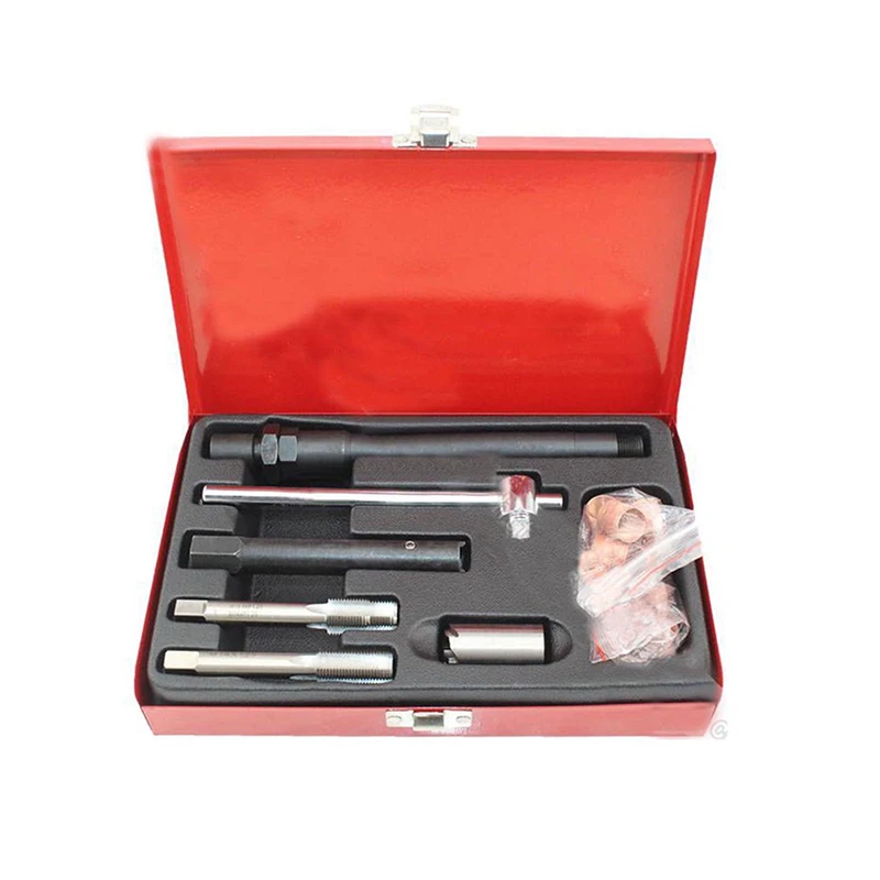 

With M14 Engine Spark Plug Thread Repair Tool Kit