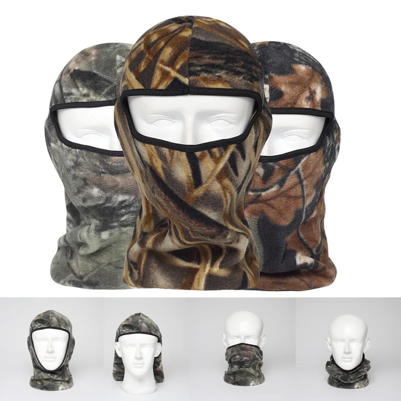 

Camo Camouflage Realtree Bionic Hunting Fishing Tactical Cycling Motorcycle Ski Cap Hats Balaclava Outdoor Sport Full Face Masks