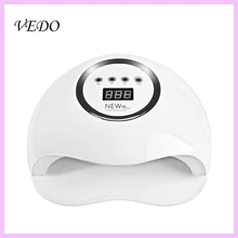 New5plus 72 Вт Ультрафиолетовая лампа для маникюра Сушилка для ногтей с ЖК-дисплеем ледяная лампа для отверждения гель-лака автоматический датчик инструменты для ногтей