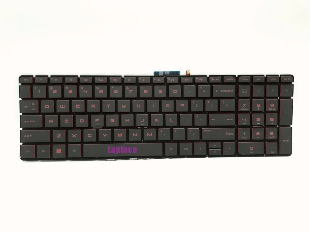 Новая красная клавиатура с подсветкой для HP Pavilion 15-an51dx | Компьютеры и офис