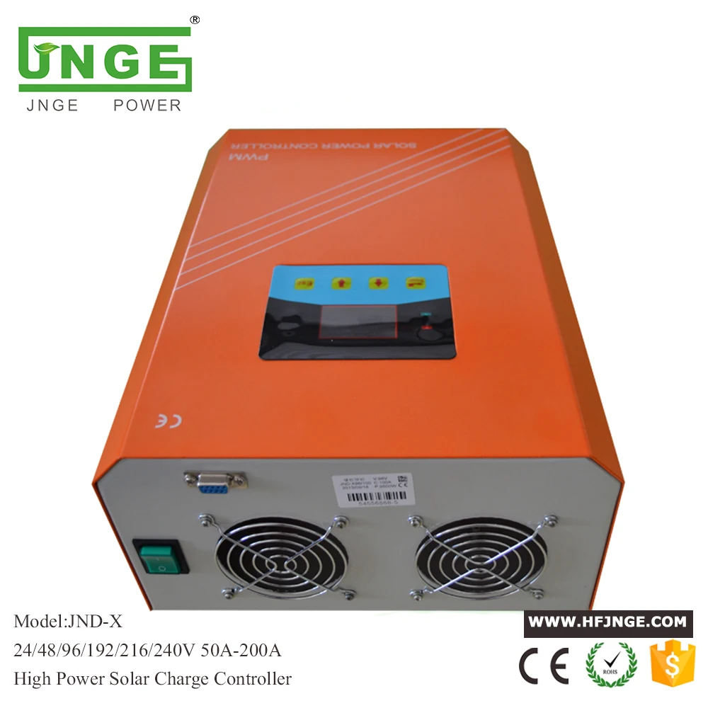 Контроллер заряда солнечной батареи JNGE Power 50A для системы энергии с ЖК