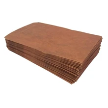 PPYY NEW -50pcs Retro Style Kraft Paper Envelops Postcard Invitation Letter Stationery Paper Bag Vintage Air Mail Gift Envelop