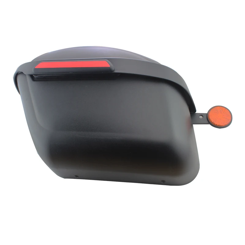 Saddlebags For Motorcycle Leather Side Bags For Honda CBR1100  Kawasaki VN400 VN800 Road King BMW R1200C Cruiser Accessories  (2)