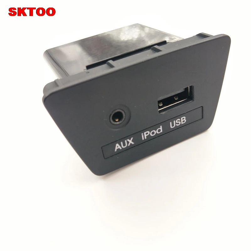

SKTOO For Hyundai IX35 USB jack AUX interface with high conversion DVD upgrade USB connection jack Genuine Parts