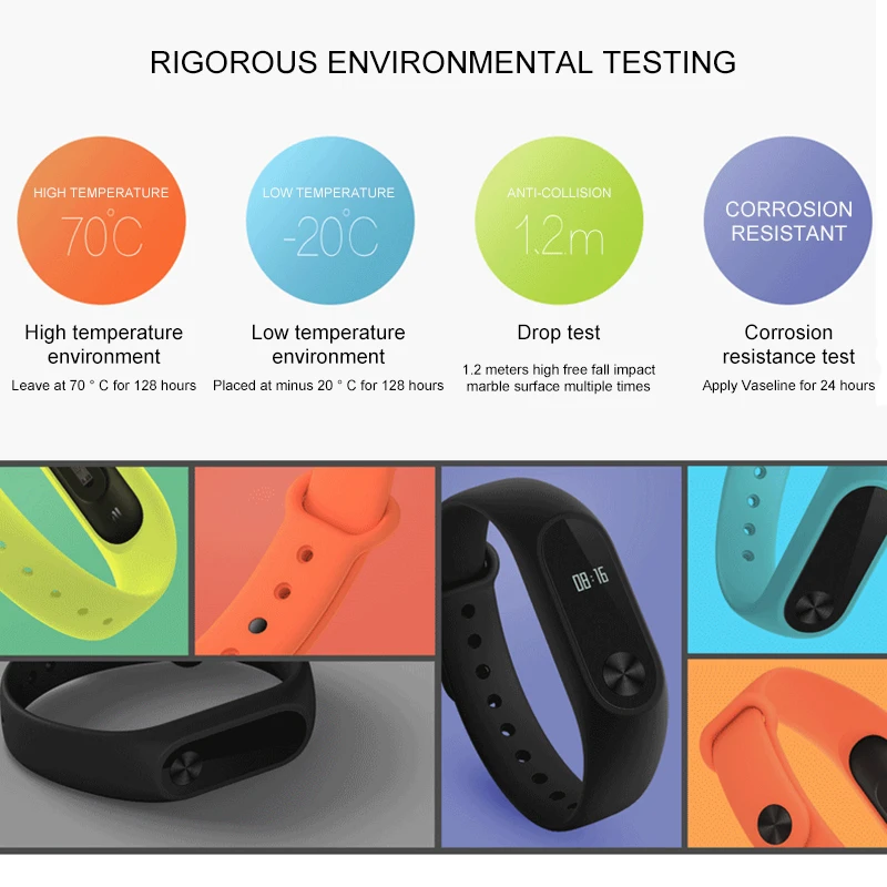 Силиконовый ремешок для наручных часов xiaomi Mi Band 2 смарт xaomi xiomi miband2 miband band